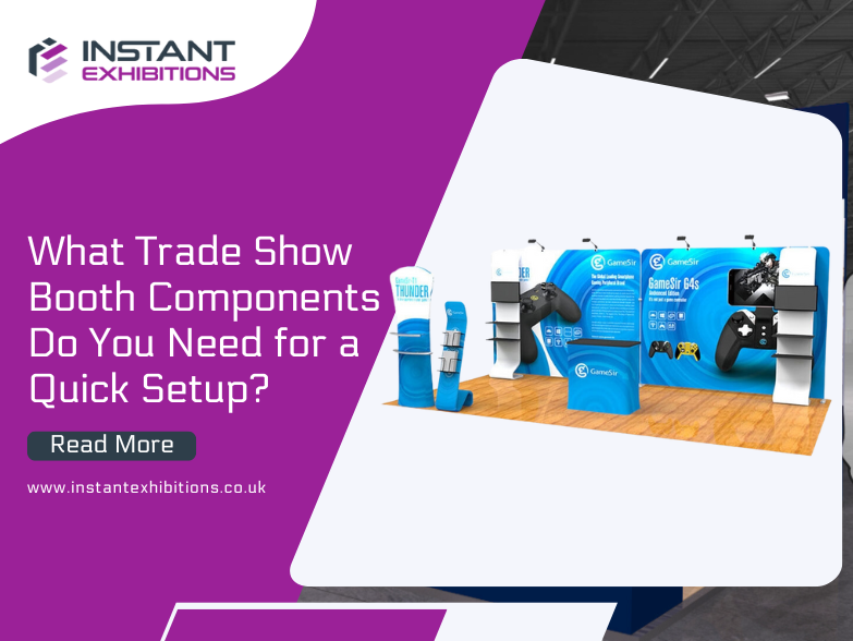 Trade show booth components 