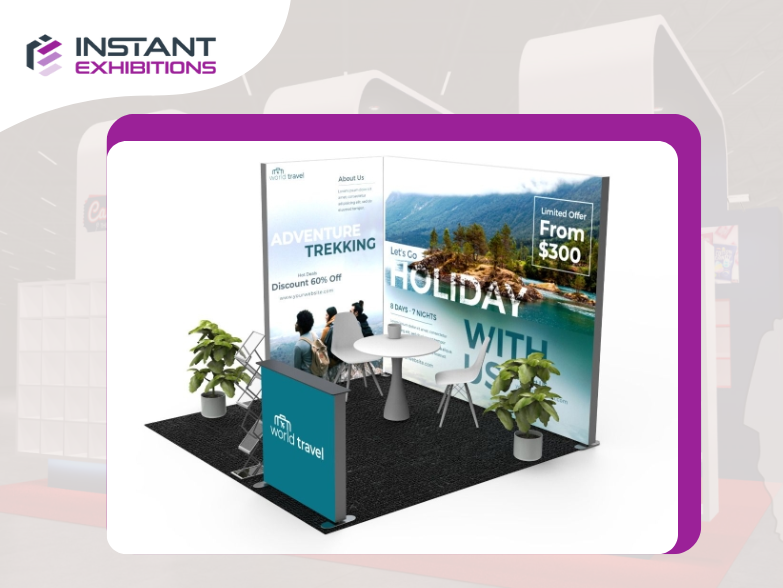 Light Box Trade Show Booth