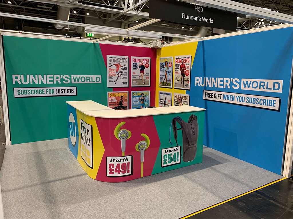 Runners World Booth